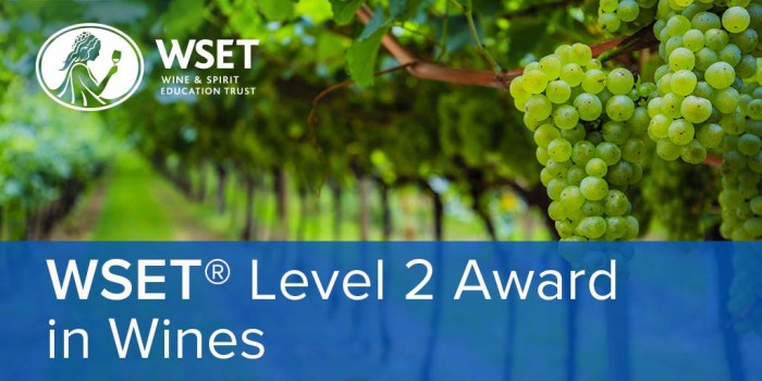 Level 2 Award in Wines